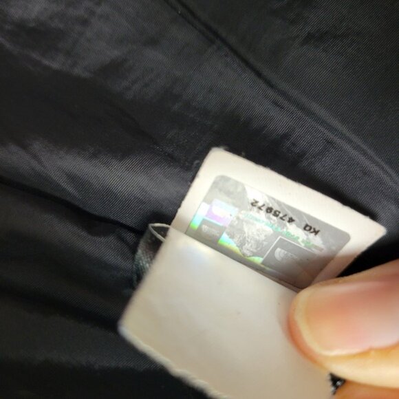 The North Face Mens Lightweight Puffer Jacket Black Insulated Medium Full Zip - Picture 11 of 16